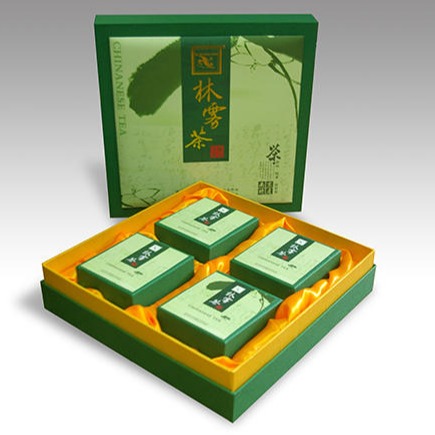 绿茶叶包装盒 绿茶茶叶盒 黄山茶叶盒 黄山毛峰茶叶包装盒
