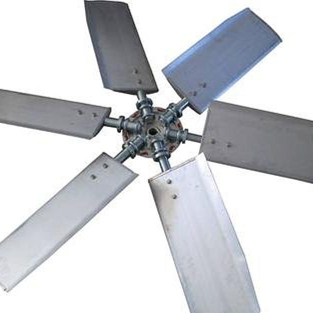 玻璃钢100T冷却塔风机  散热塔风机风叶  铝合金风叶扇叶  龙轩定制 欢迎选购