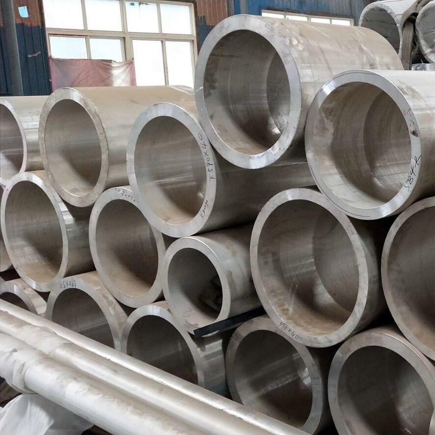 现货供应6061 6063国标铝管大口径铝管  可定制切割上海鲁剑铝材