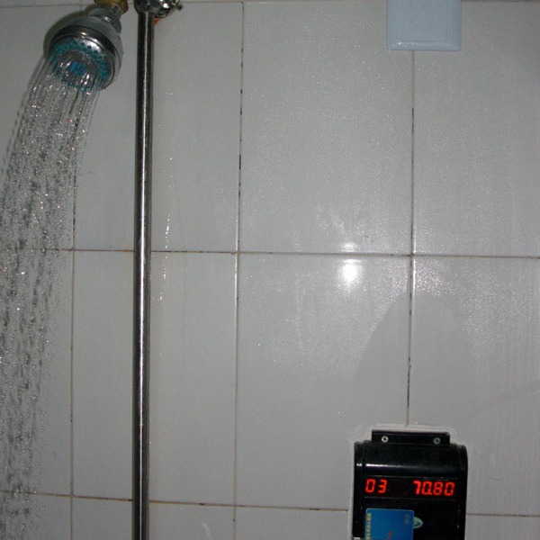 兴天下HF-660洗澡IC卡扣费系统 淋浴员工计时器 打卡水控机