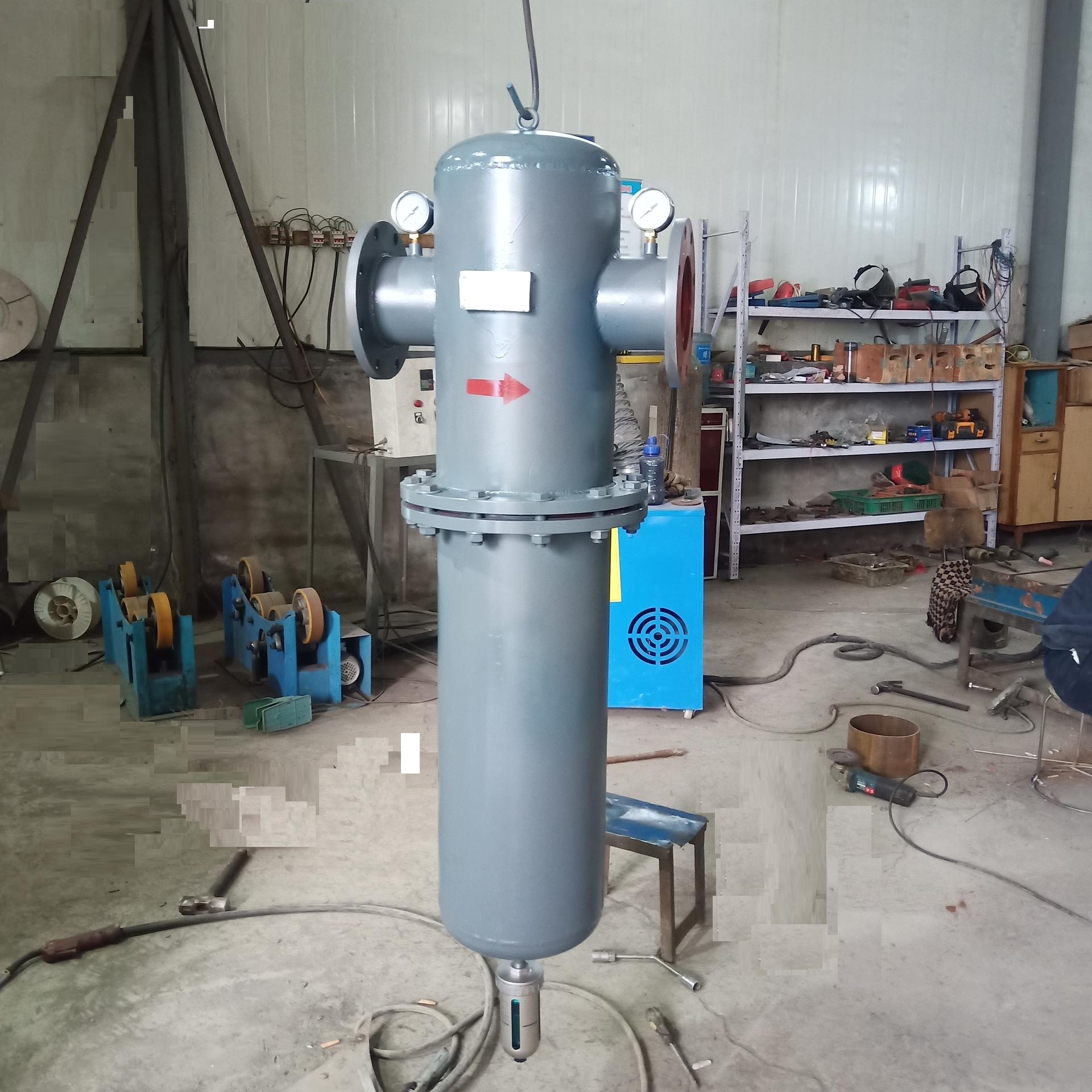 汽水分离器mqf100800气水液分离器蒸气除水空气除水分离器专业厂家