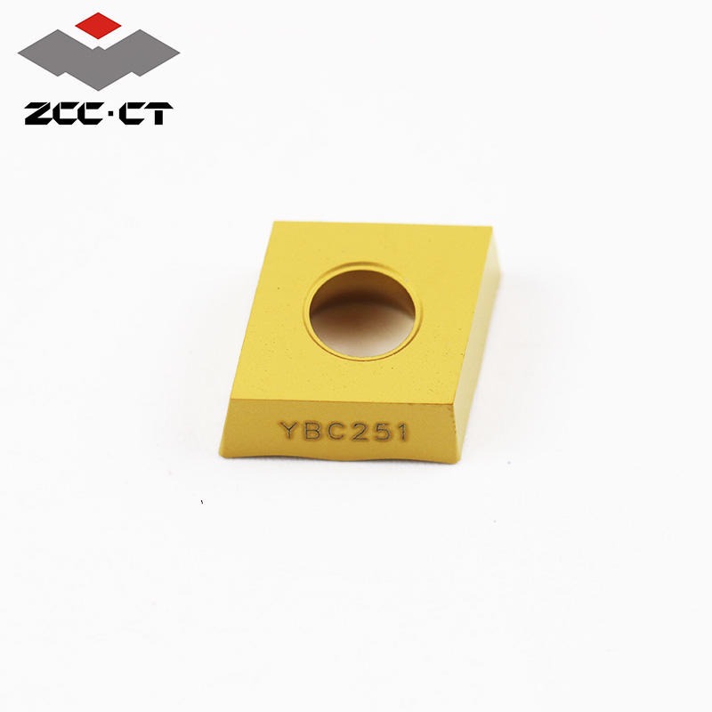 济南株洲代理  内孔刀片CCMT120408-HM YBC251钢件加工