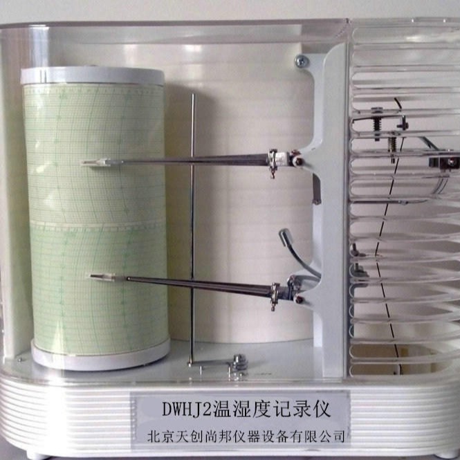 温湿度记录仪DWHJ2-1 双金属温度计毛发式湿度计 温湿度计记录纸