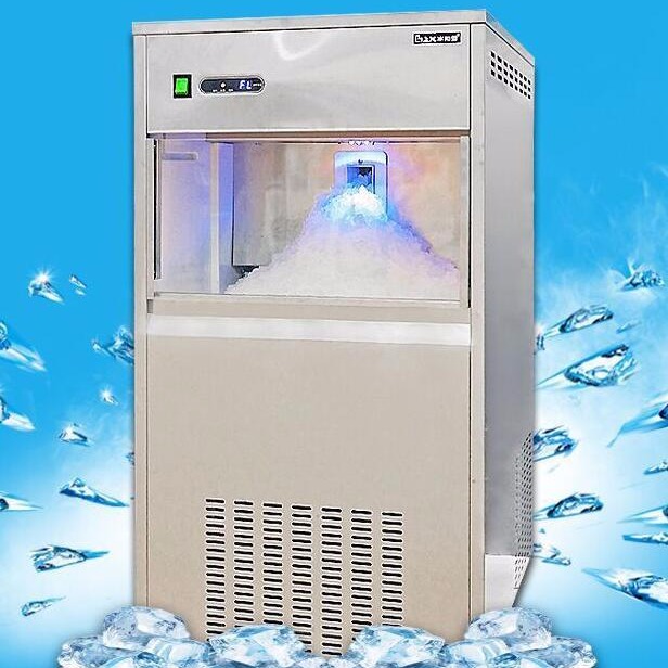 50公斤雪花制冰机商用 火锅酒店用料理店 海鲜刺身自动雪花碎冰机