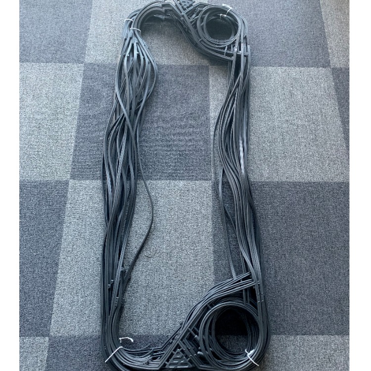 赫普斯厂家直销供应安徽板式换热器清洗 LX595A密封胶条 橡胶垫片图片