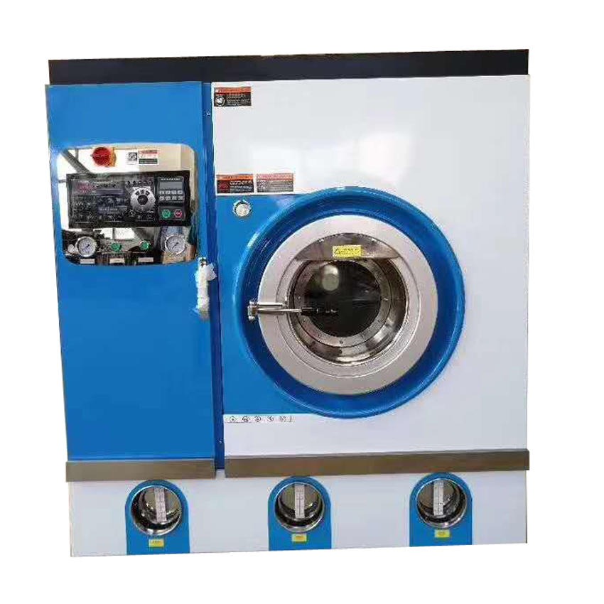 8公斤干洗店全套设备系列 第五代全封闭干洗机 四氯乙烯干洗设备和干洗机器厂家图片
