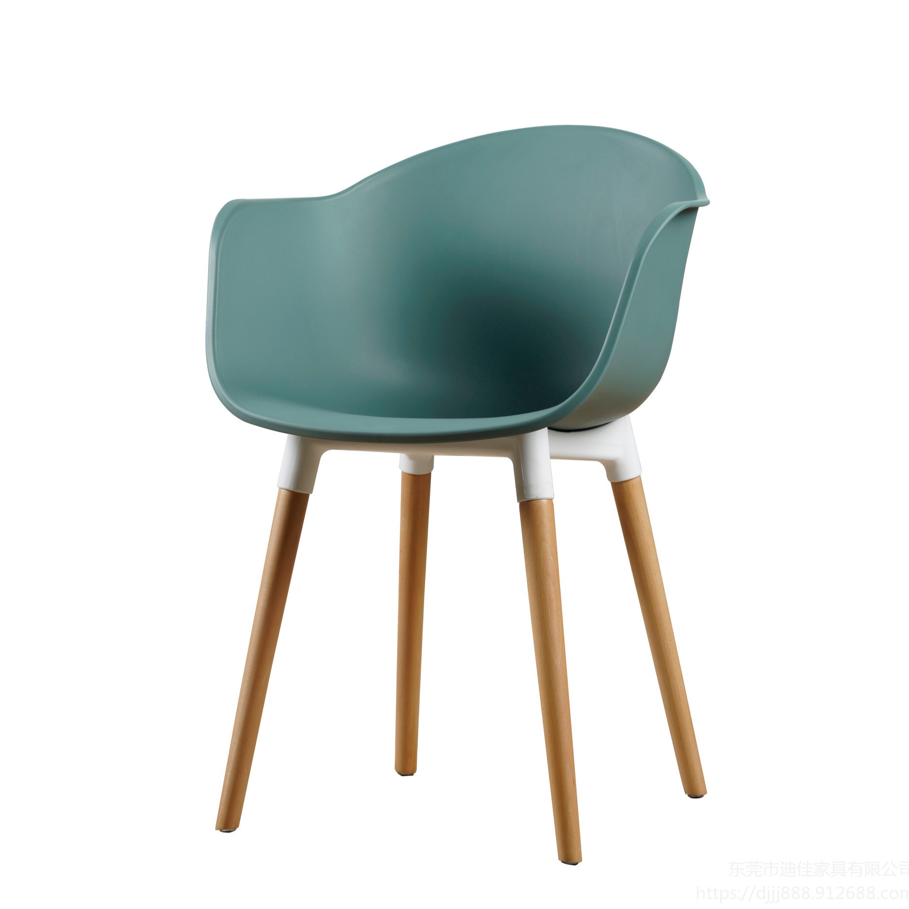 科尔玛咖啡PP环保塑料椅子