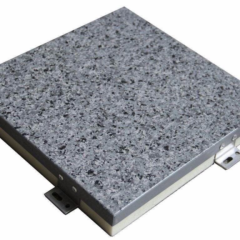 仿石材保温装饰一体板 保温节能装饰一体板、5公分真石漆岩棉一体板图片