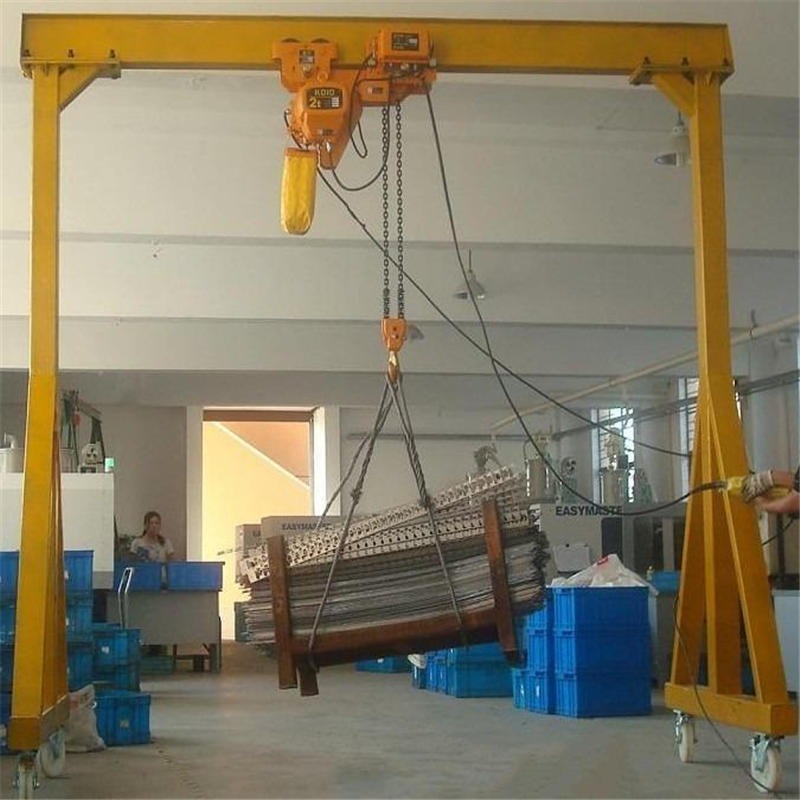 深圳宏源鑫盛生产a02龙门架、全电动超低空龙门吊，东莞简易龙门架，升降式龙门吊