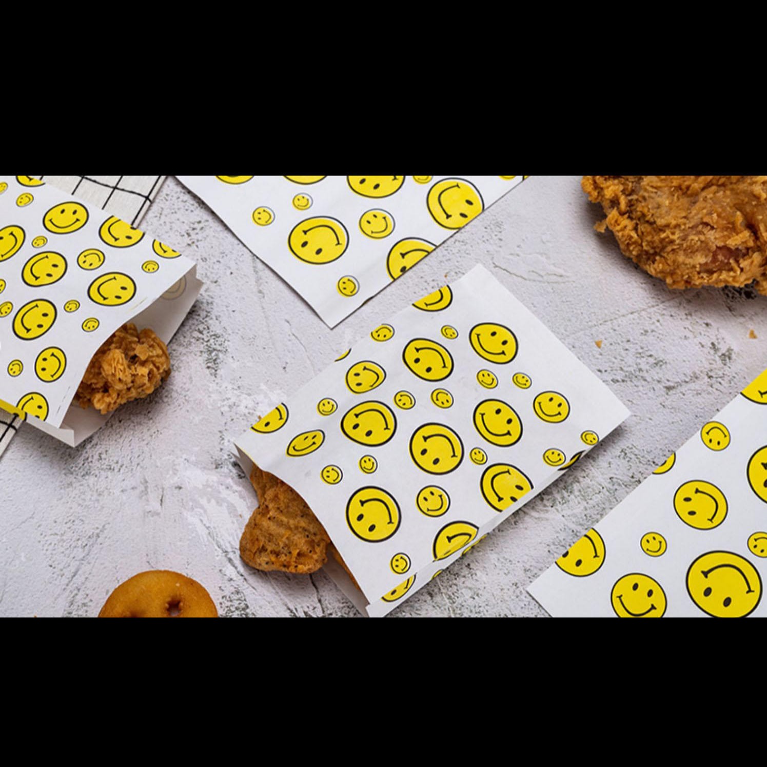 深圳广州食品包装纸袋 防油食品纸袋一次性包装袋 薯条 麦吉馍 煎饼袋印刷
