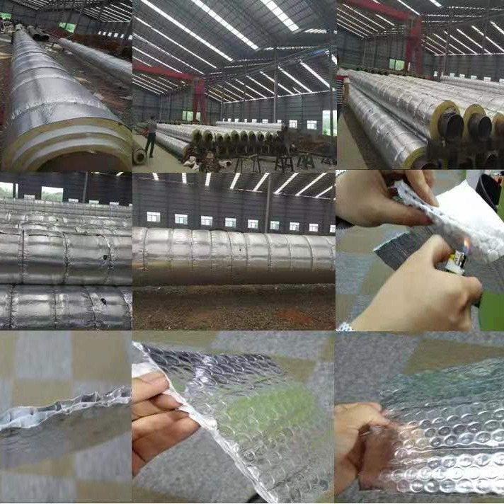 自粘铝箔隔热气泡膜 防 反光材料 复合铝箔气泡膜 东欧生产商