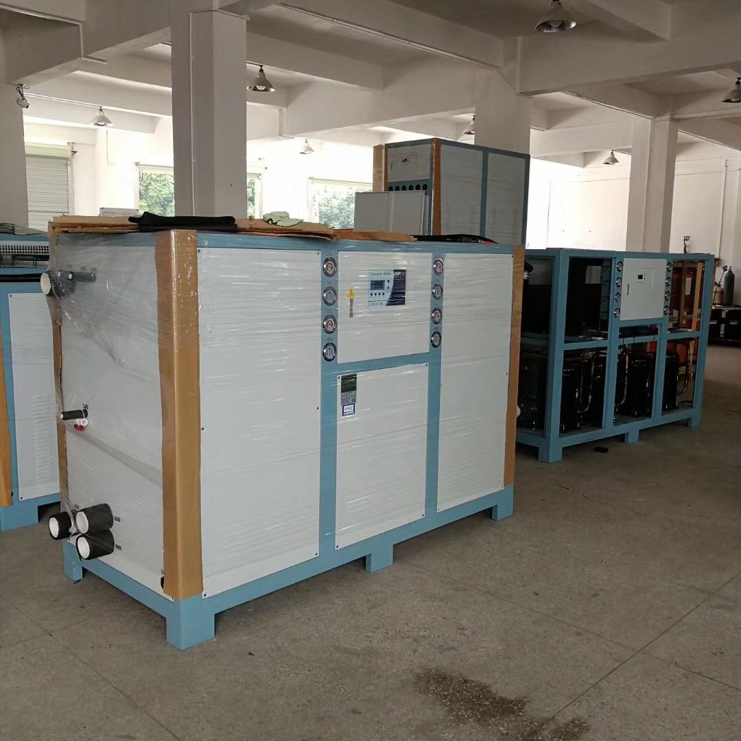 浙江温州生产工业冷水机 激光打标专用冷水机 产品冷却降温设备  水产养殖用水冷式冷水机  冷水机厂家