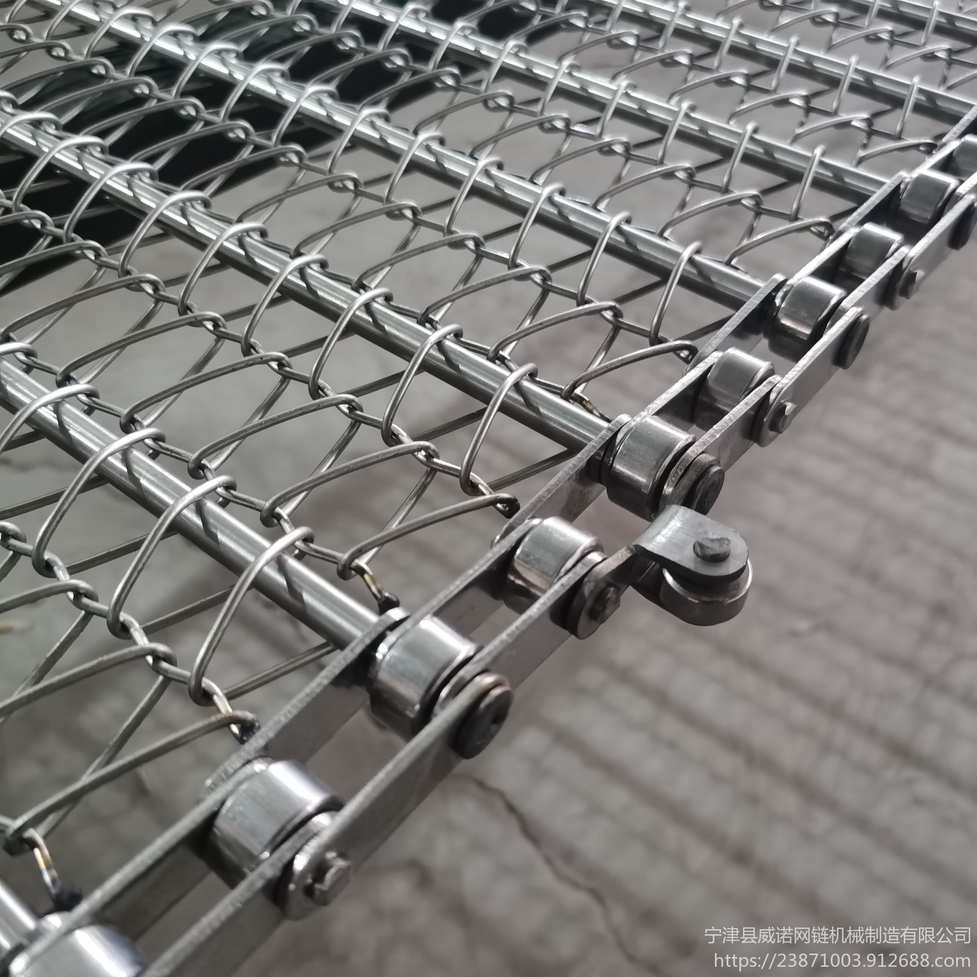 威诺 热缩机输送网链 塑料包装袋收缩机不锈钢网带厂家 按需定制