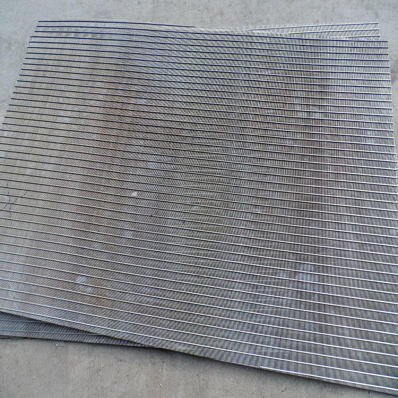 不锈钢条缝筛网 洗煤洗沙耐磨不锈钢条形筛网 安平朗润 厂家直销