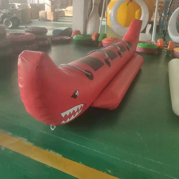 智创 ZC-1 充气水上儿童香蕉船 跷跷板水上玩具水上乐园跳床水上浮具图片