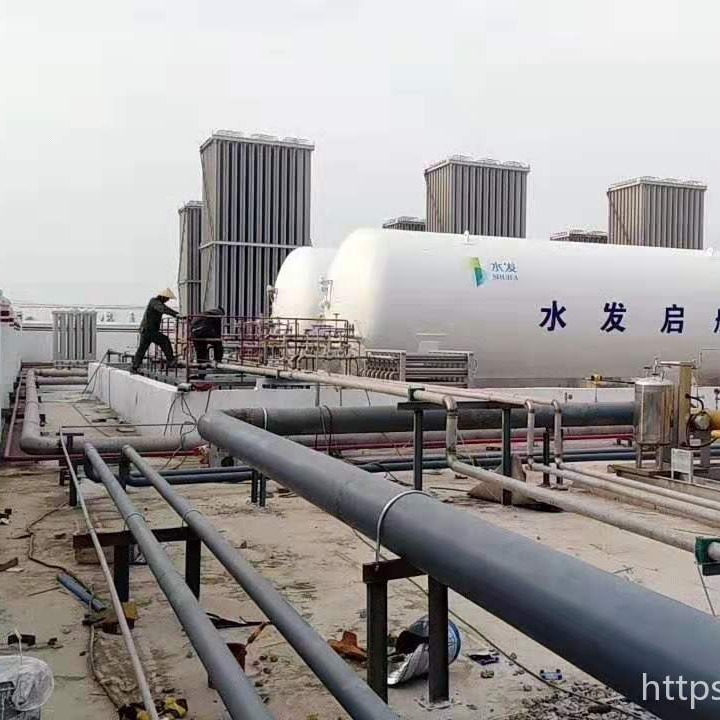 回收60立方LNG卧式低温储罐     LNG气体汇流排    氧氮氩气体汇流排    点供集中供气成套设备图片