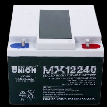 友联蓄电池MX12240储能应急电池友联蓄电池12V24AH免维护电池厂家授权