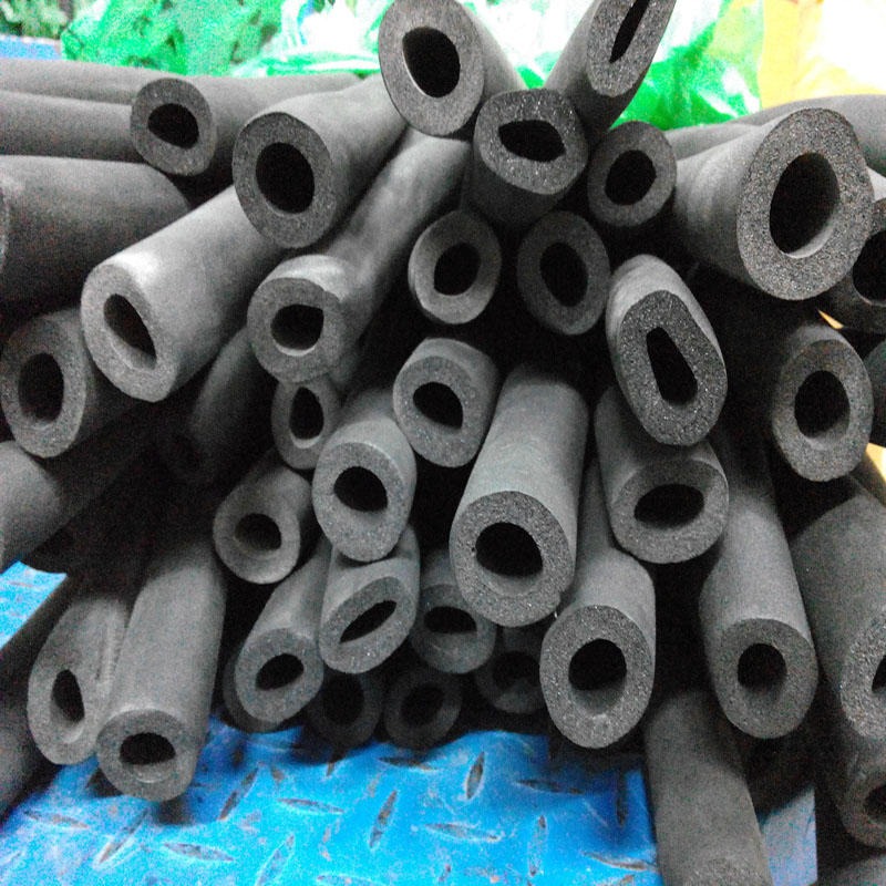 绿园区DN100橡塑保温工程管9mm空调管专用橡塑管优惠促销