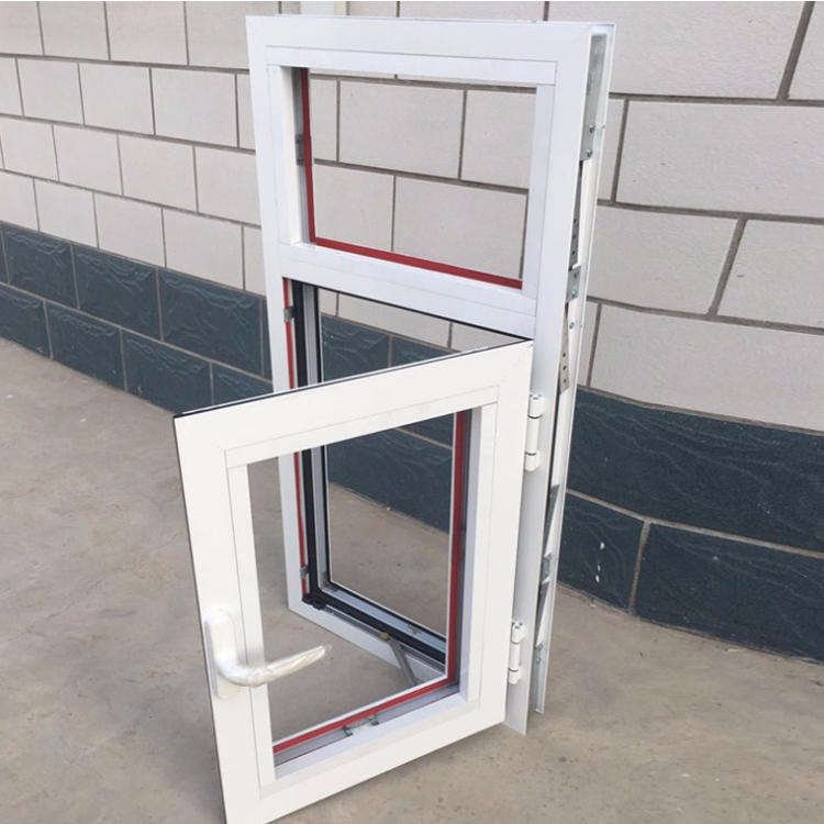 厂家直销 塑钢耐火窗 尺寸可定制 批发定制家居固定耐火隔音窗