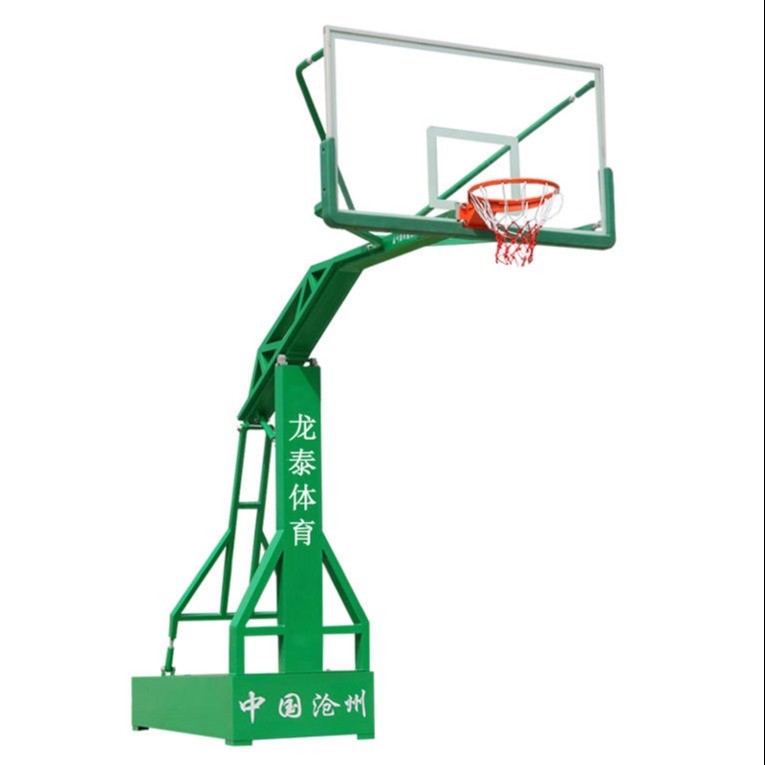 室外平箱篮球架 标准篮球架 安徽黄山市 龙泰体育 现货供应