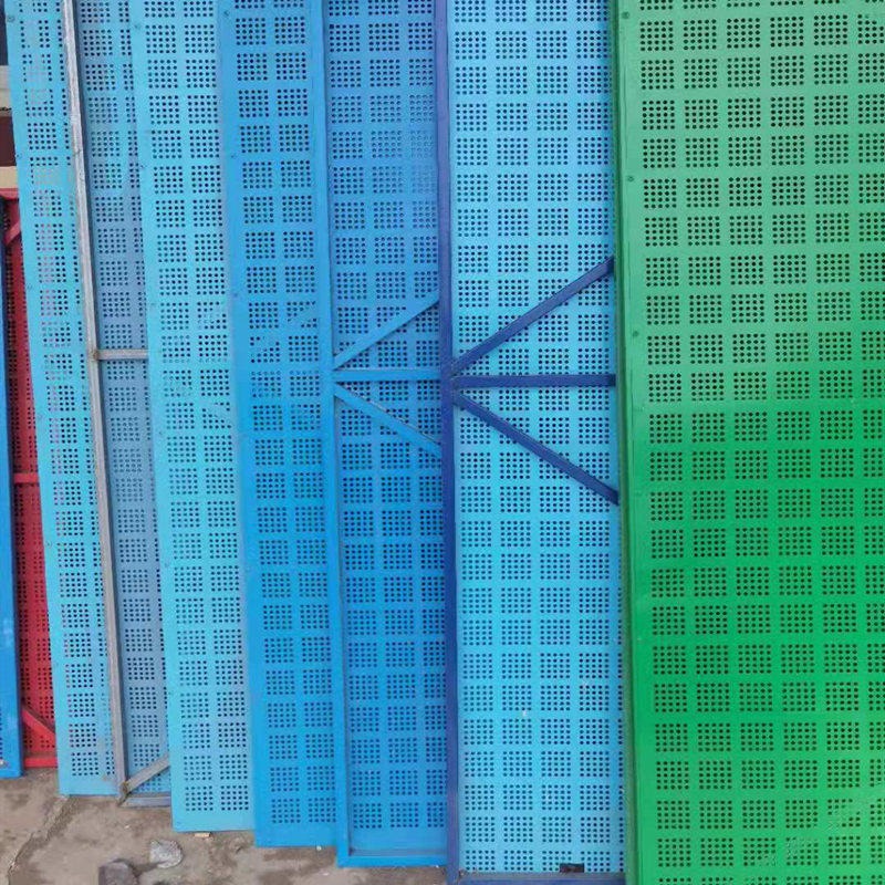 亚奇爬架网片建筑外墙钢网 上海外架钢板冲孔网 外安全爬架新品定制