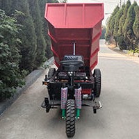 农用柴油 工程三轮车 农用自卸翻斗车 工程拉货图片