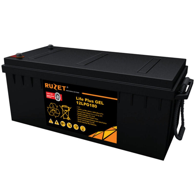 路盛RUZET蓄电池12LPG180路盛蓄电池12V180AH直流屏 UPS电源配套