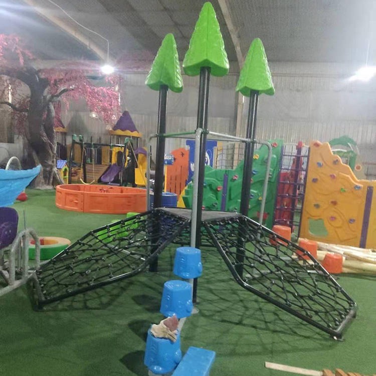 旭兴 xx-1 矗立爬网 户外攀爬网   儿童趣味游乐设施绳网  公园幼儿园小爬网