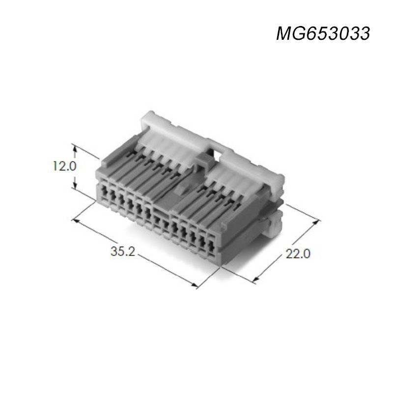 MG653033 KET接插件汽车连接器 原装现货