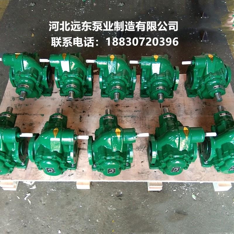 输送乳液泵用KCB-200的齿轮泵不锈钢材质可以输送有腐蚀性的介质也可做沥青输送泵-泊远东图片