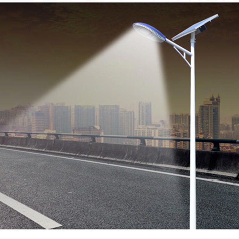 巴马环江生产太阳能路灯厂家 勤跃锥管路灯 QY-36563农村照明路灯图片