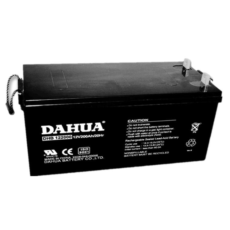 DAHUA蓄电池DHB122000大华蓄电池12V200AH/20现货供应 含税报价图片
