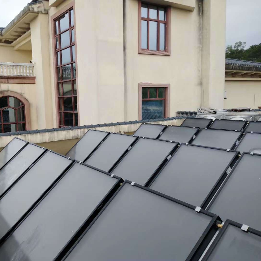 恺阳出口工程配置平板太阳能集热器热水器家用集热模块图片