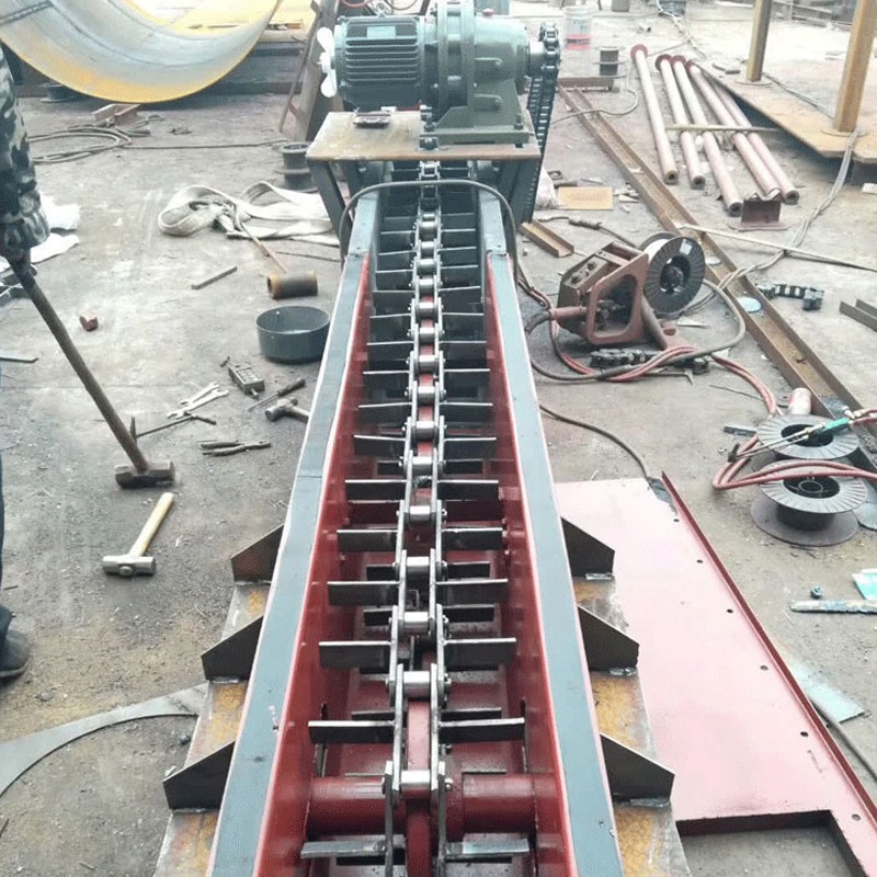 淤泥刮板机 链条式拉链机可实现输送机械化