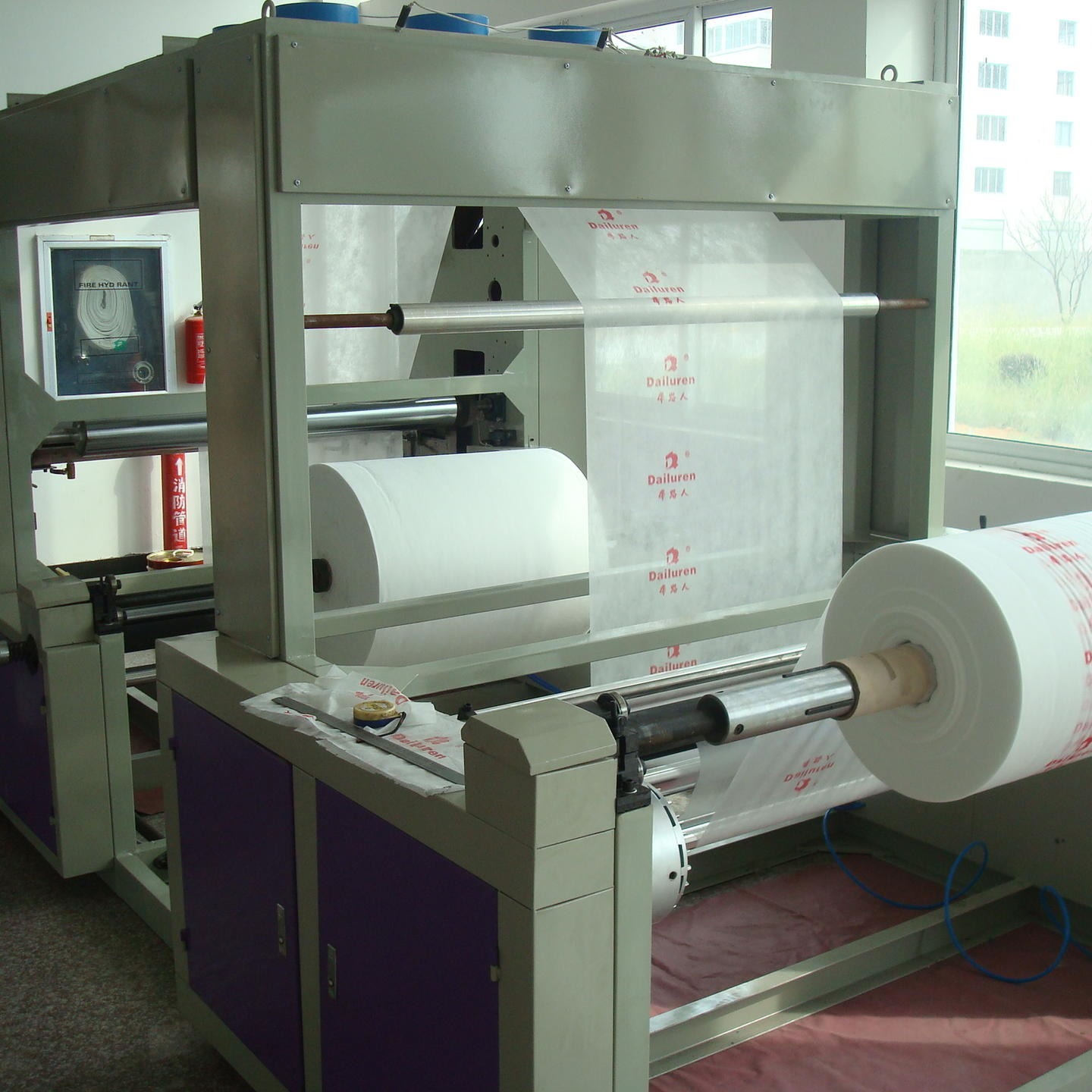 4色卷纸凸版印刷机 4色PP膜凸版印刷机