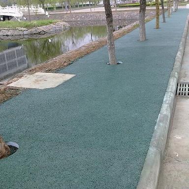 宁波市城市透水混泥土路面 透水地坪材料价格