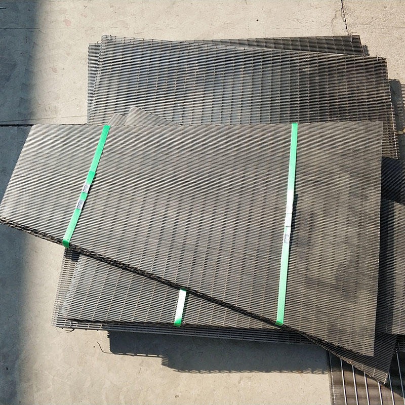 厂家生产 304不锈钢条缝筛网 条形筛网 脱磁不锈钢条缝筛片 条缝筛板