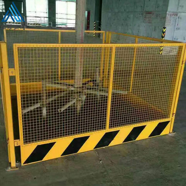 拓耀厂家批发 建筑工地基坑护栏网 黄色基坑警示围栏