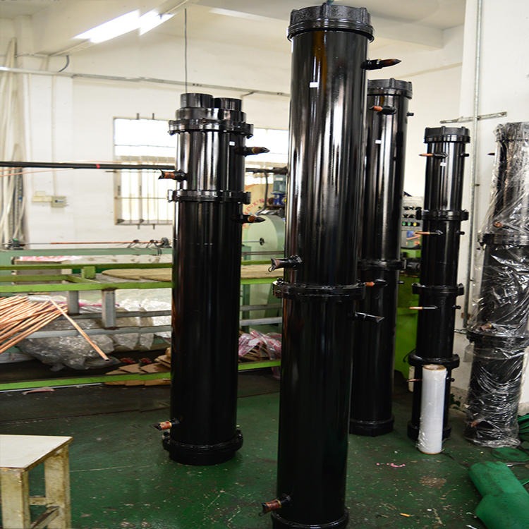 约克商用中央空调冷凝器定做 维修 更换 保养 东华DHT-120HP双系统管壳式冷凝器 大金中央空调冷凝器图片