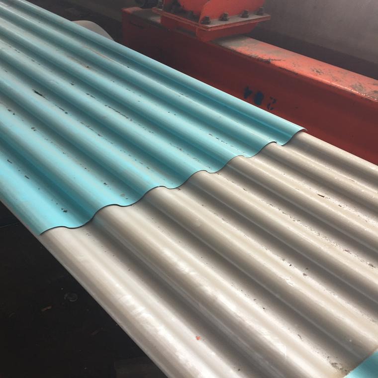 836型彩钢板0.5mm 深灰色圆弧瓦批发 沈阳彩钢房生产厂家