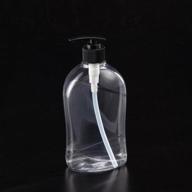 白色按压式洗手液瓶 透明瓶 博傲塑料 洗手液瓶报价