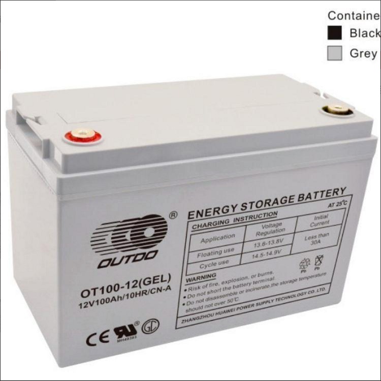 奥特多蓄电池OT100-12 OUTDO免维护12V100AH机房UPS电源专用