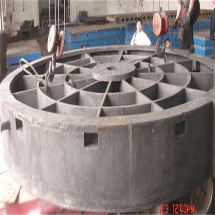 智志铸造厂生产高品质圆形机床铸件 大型机床铸件 定做机床铸件 床身底座图片