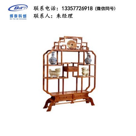 厂家直销 古典刺猬紫檀博古架 中式茶叶架 隔断家具 展示架置物架 卓文家具 GF-05
