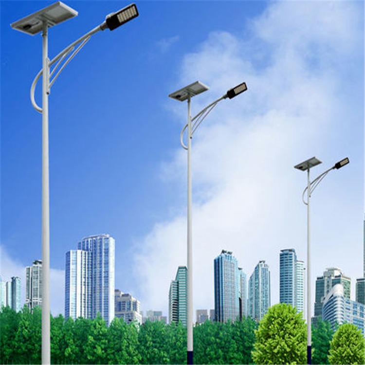 晟迪照明 6米太阳能路灯 单臂太阳能路灯 市电路灯 双臂路灯 路灯生产厂家