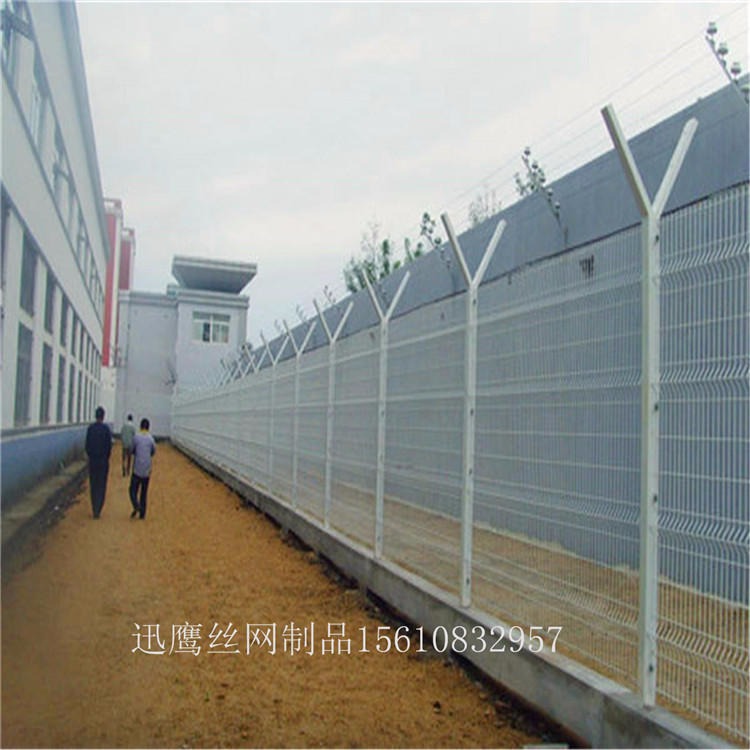 拘留所围栏铁网 镀锌铁丝碰焊网 运城Y型安全防护网价格