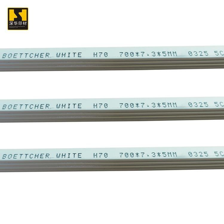 BOETTCHER拱形胶条 SS-100白色进口品质刀模版材料用品防爆胶条
