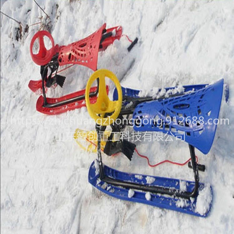 智创zc-1 成人雪橇车 供应规格的多功能滑雪车 多功能雪橇车图片
