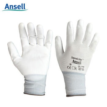 ANSELL/安思尔 48-100 PU涂层精细操作手套9码 ANSELL/安思尔 通用手套