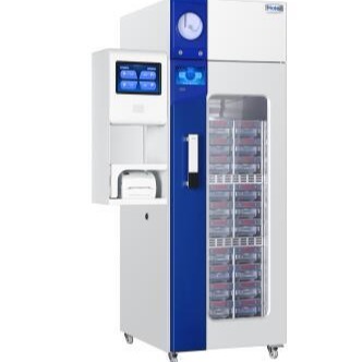 HXC-629ZZ  精准定位 可视管理  无人值守自助发血冰箱 源头厂家